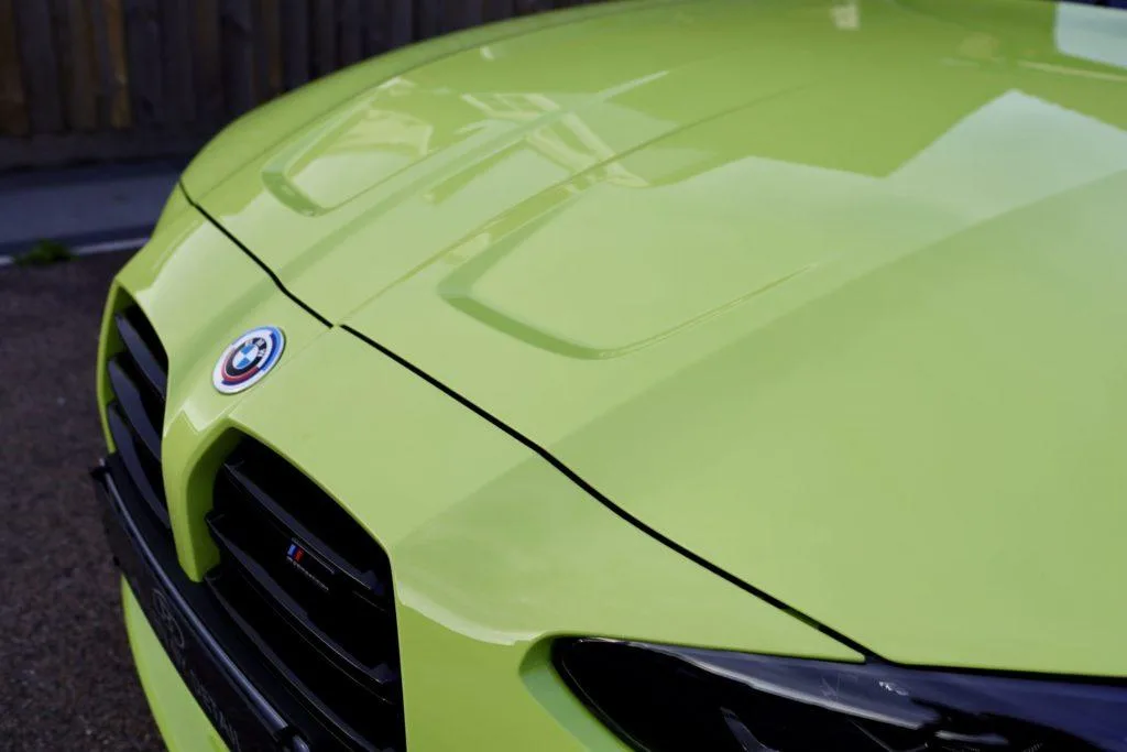 BMW M4 Competition front end PPF enhancement polish plus 7 year ceramic coating