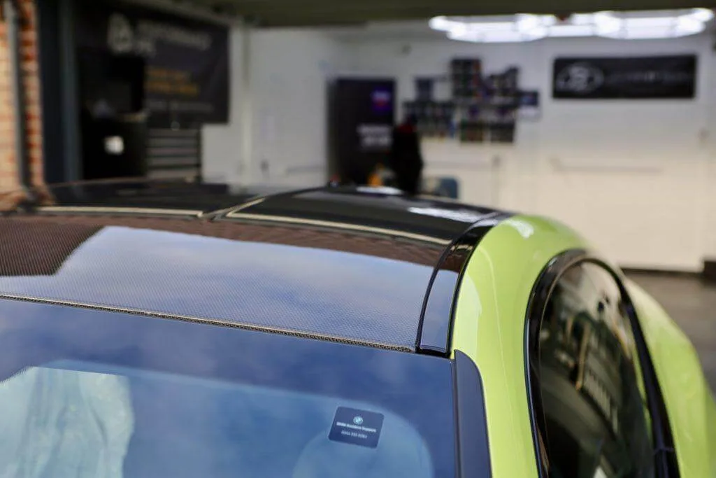 BMW M4 Competition front end PPF enhancement polish plus 7 year ceramic coating