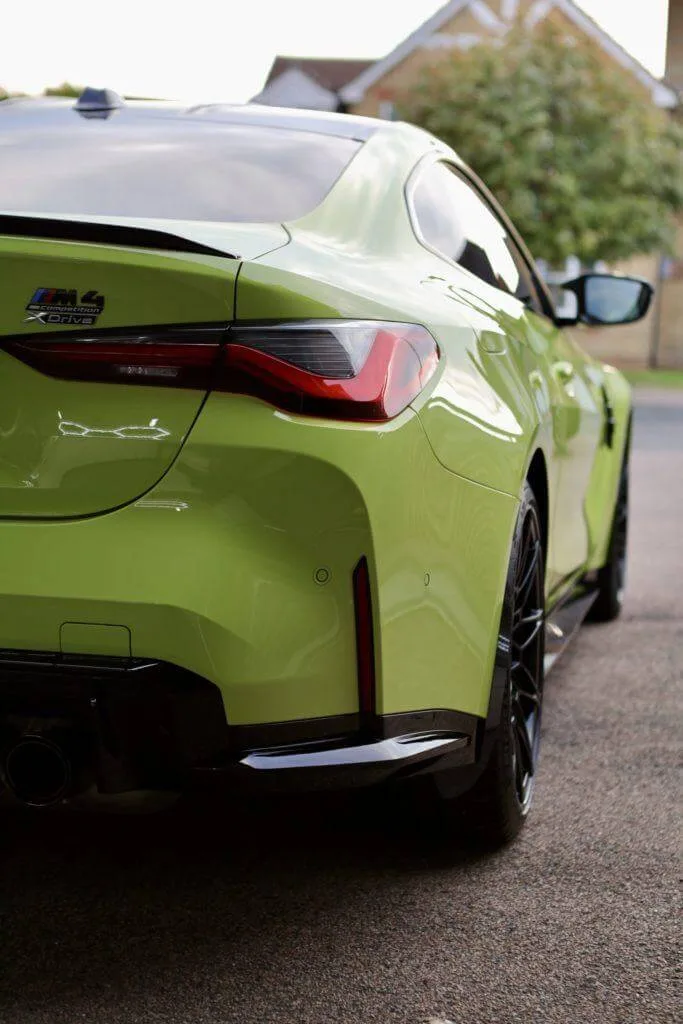 BMW M4 Competition front end PPF enhancement polish plus 7 year ceramic coating