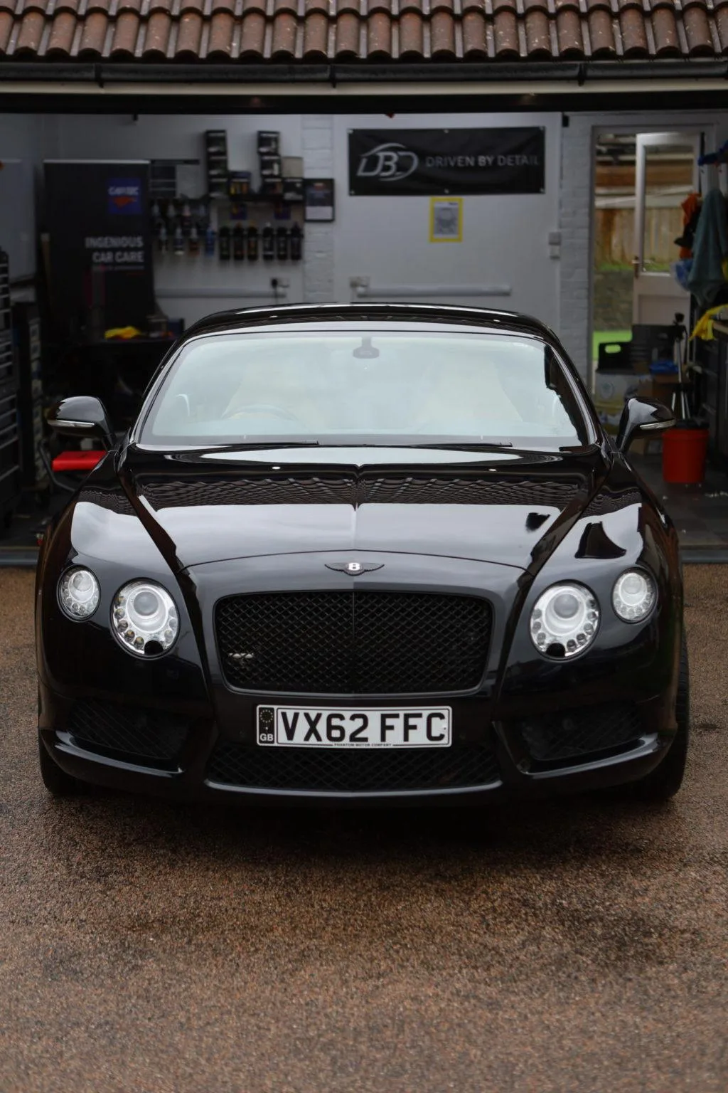 Bentley GT Continental 3Stage machine polish plus 10 year ceramic coating