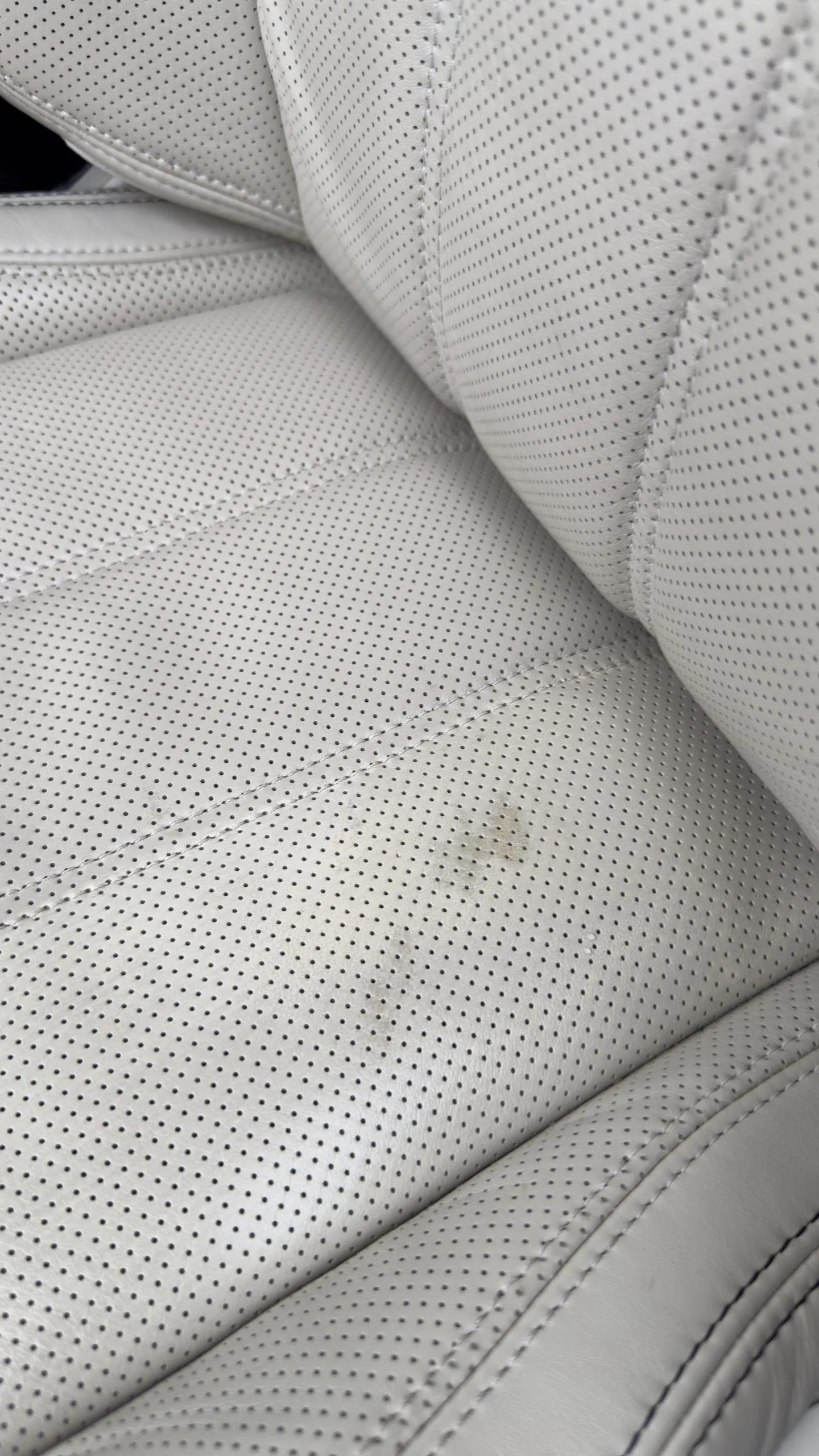worn leather patch