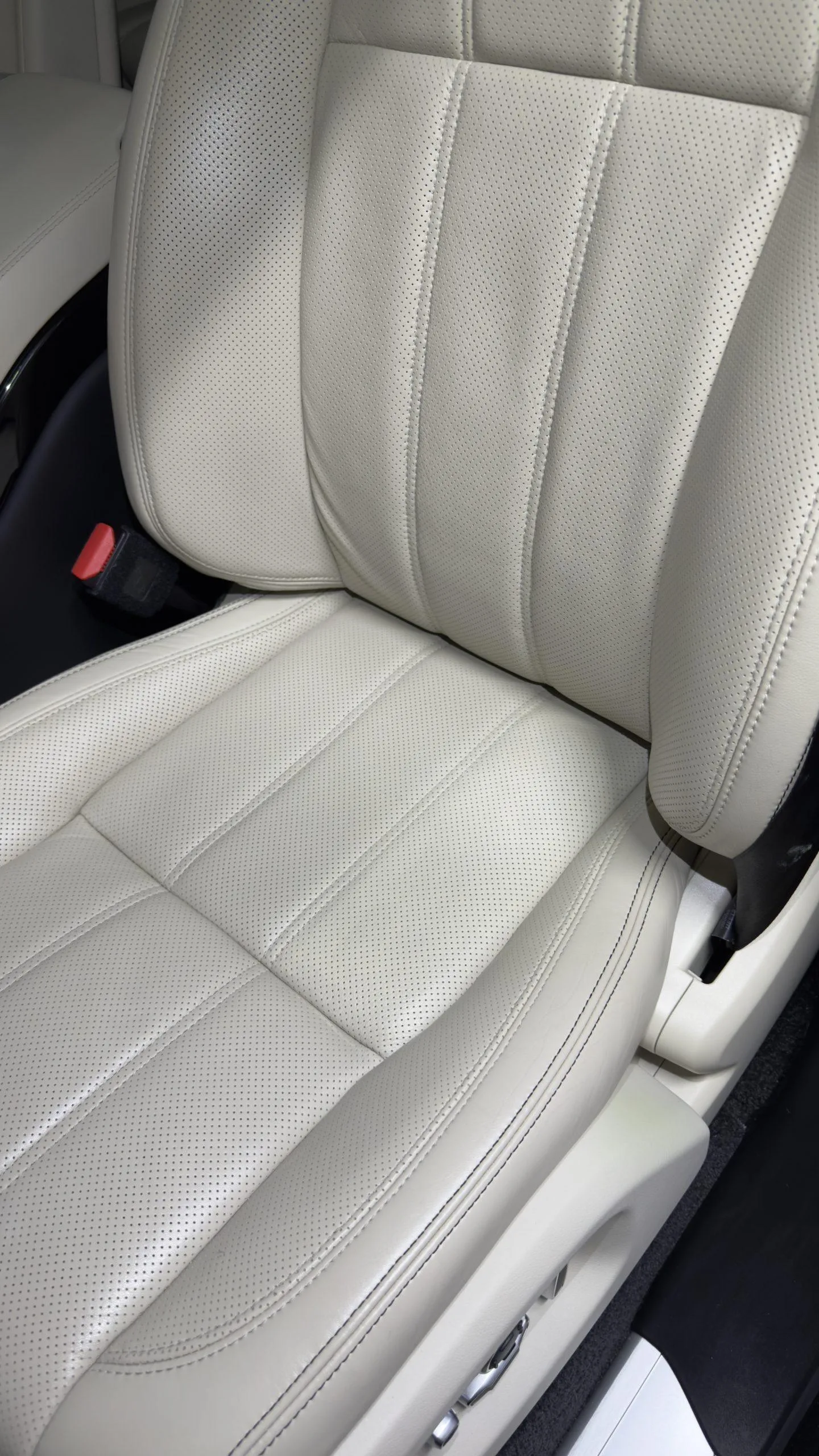 repaired leather