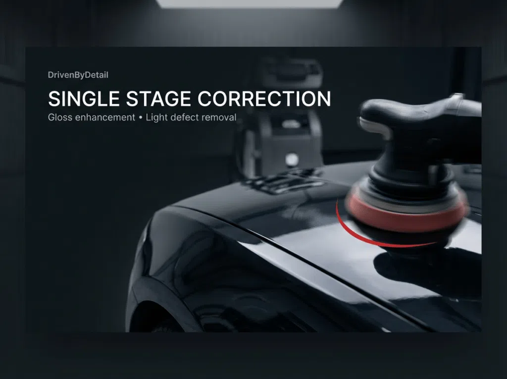 Paint Correction Services Perfect Finish 1-3 Stage